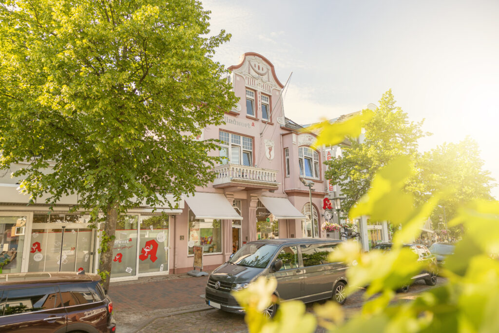Filiale der Klindwort Apotheke Lübecker Straße von Außen
